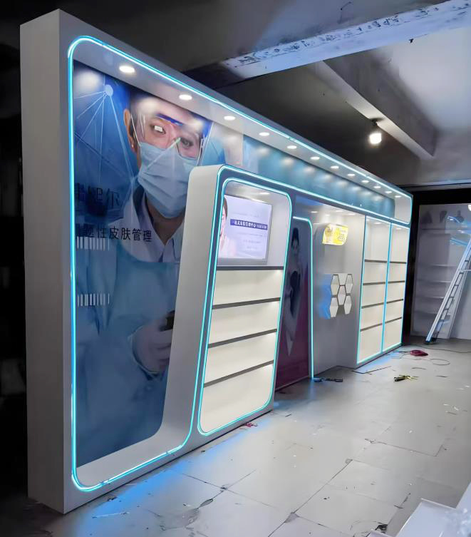 美容产品展示柜